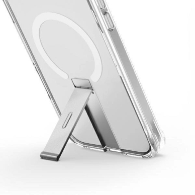 Uniq Eleva with Vertica Stand Dėklas iPhone 16 Pro - Transparent 3