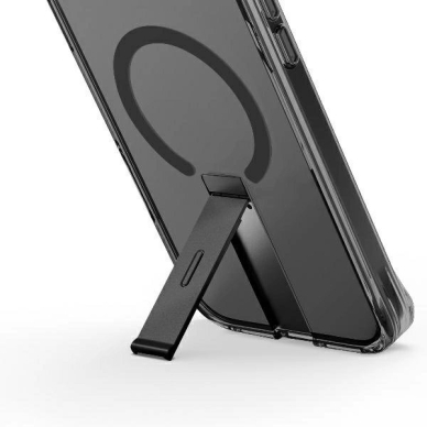 Uniq Eleva with Vertica Stand for iPhone 16 Pro - Juodas 2