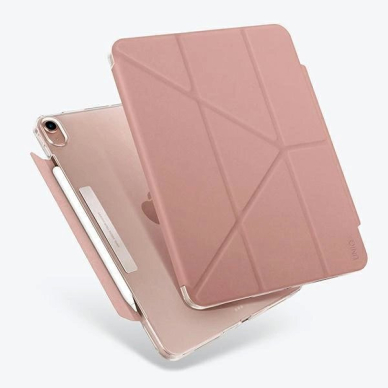 UNIQ etui Camden iPad Air 10,9" (2020) Rožinis Antimicrobial