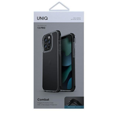 Dėklas UNIQ etui Combat iPhone 13 Pro / 13 6,1" Juodas 3