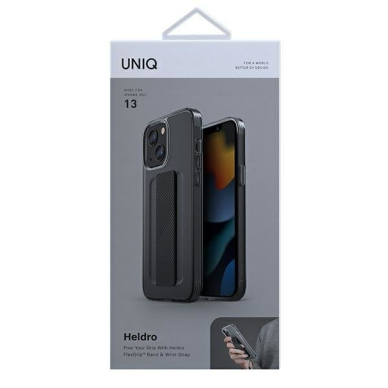 UNIQ dėklas su dirželiu Heldro iPhone 13 6.1" juodas 5