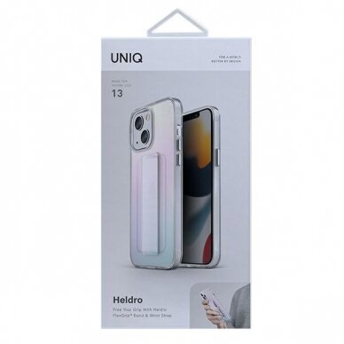 UNIQ dėklas su dieliu Heldro iPhone 13 6.1" Iridescent 5