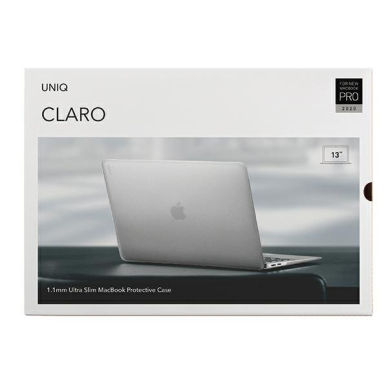 UNIQ dėklas Husk Pro Claro MacBook Pro 13 (2020) przezroczysty/dove matte clear UGLX912 4