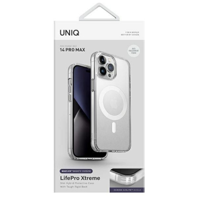 Dėklas UNIQ etui LifePro Xtreme iPhone 14 Pro Max Skaidrus 3