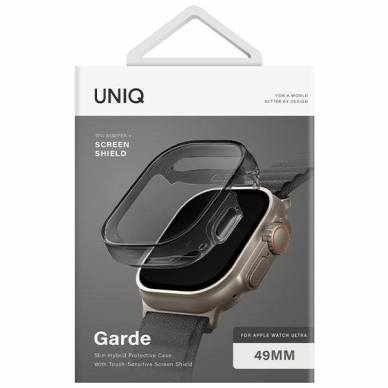 Ekrano apsauga Uniq Garde Apple Watch Ultra 49mm Pilka 3