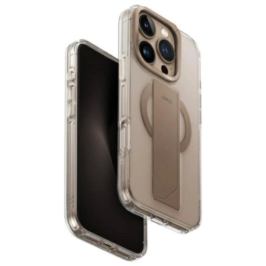 Uniq Heldro Max Magclick Charging Dėklas iPhone 16 Pro Max - Gold