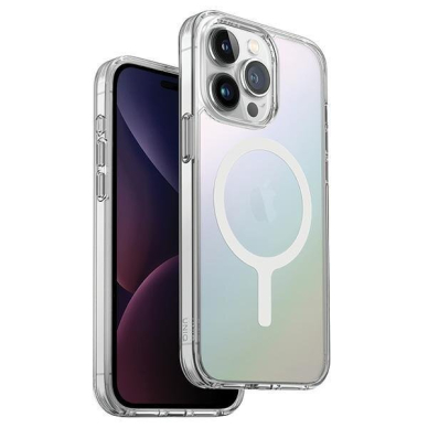 Dėklas Uniq LifePro Xtreme iPhone 15 Pro 6.1  case Magclick Charging opal/iridescent