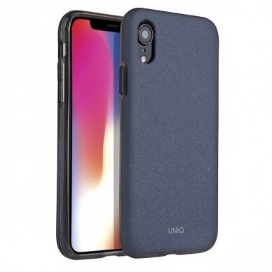 UNIQ Lithos dėklas iPhone XR mėlynas