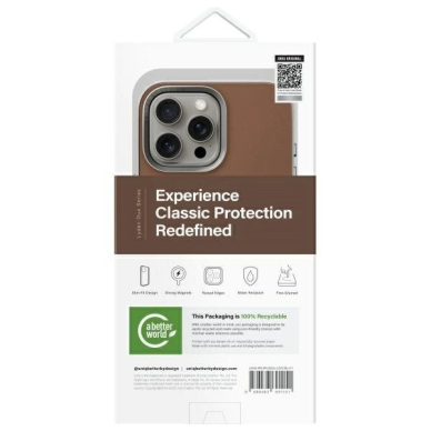 Uniq Lyden DS iPhone 16 Pro Max 6.9 Magclick Charging Dėklas caramel/caramel-ivory 6