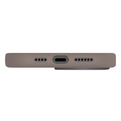 Dėklas Uniq Lyden iPhone 15 Pro 6.1  case Magclick Charging pilkos spalvos/flint pilkos spalvos 2