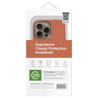 Uniq Lyden iPhone 16 Pro 6.3 Dėklas Magclick Charging terracotta 7