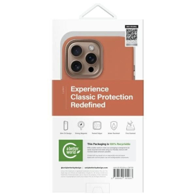 Uniq Lyden iPhone 16 Pro Max 6.9 Dėklas Magclick Charging terracotta 7