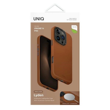 Uniq Lyden Magclick Charging Dėklas iPhone 16 Pro - caramel 5