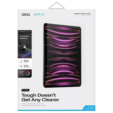 Uniq Optix Clear tempered glassapplicator iPad Air 13 2024 5