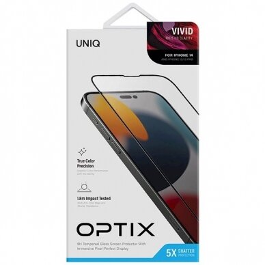 Uniq Optix Vivid glass iPhone 14 / 13 / 13 Proapplicator 6