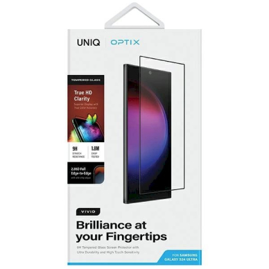 Uniq Optix Vivid glass Samsung Galaxy S24 Ultraapplicator 1