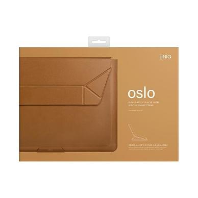 Dėklas Uniq Oslo Sleeve 14" Rudas 3