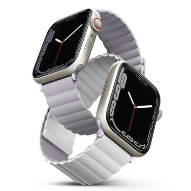 Apyrankė UNIQ pasek Revix Apple Watch Series 4/5/6/7/8/9/SE/SE2 38/40/41mm. Balta