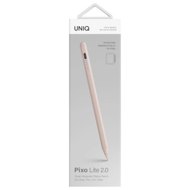 Uniq Pixo Lite 2.0 Magnetic Stylus for iPad - rožinis 2