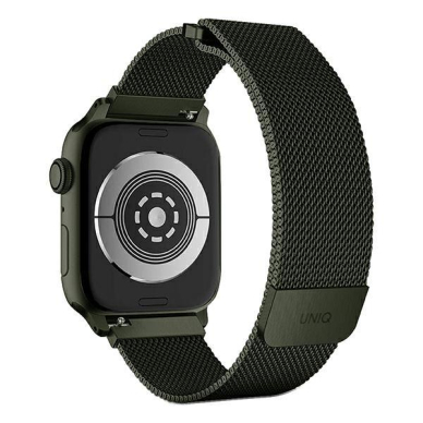 Apyrankė Uniq Dante Apple Watch Series 4/5/6/7/8/9/ SE 42/44 / 45mm. Stainless Steel Žalia 1