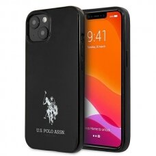 Dėklas US Polo USHCP13MUMHK iPhone 13 6,1" juodas Horses Logo