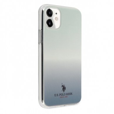 Dėklas Us Polo Ushcn61Trdglb Iphone 11 Niebieski/Blue Gradient Pattern Collection 4