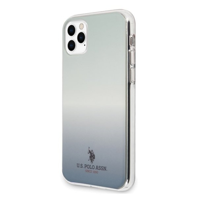 Dėklas Us Polo Ushcn65Trdglb Iphone 11 Pro Max Niebieski/Blue Gradient Pattern Collection 1