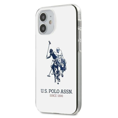 Originalus Us Polo Dėklas Ushcp12Stpuhrwh Iphone 12 Mini Baltas, Blizgus Logo 1