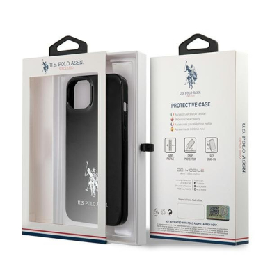 Dėklas US Polo USHCP13MUMHK iPhone 13 6,1" juodas Horses Logo 7