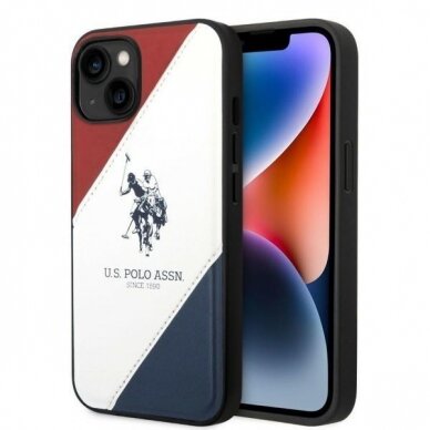 Dėklas US Polo USHCP14SPSO3 iPhone 14 Baltas