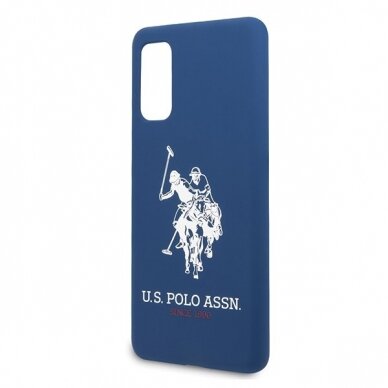 Dėklas Us Polo Ushcs62Slhrnv S20 G980 Granatowy/Navy Silicone Collection 2