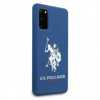 Dėklas Us Polo Ushcs62Slhrnv S20 G980 Granatowy/Navy Silicone Collection 5