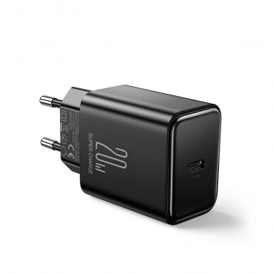 USB C Charger 20W PD Joyroom JR-TCF06 with USB C Cable - Lightning | Juodas 1