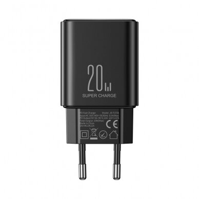 USB C Charger 20W PD Joyroom JR-TCF06 with USB C Cable - Lightning | Juodas 10