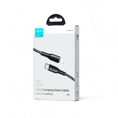 USB C - Lightning 20W 2m cable Joyroom S-CL020A13 - Juodas 1