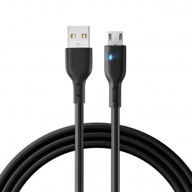 USB cable - micro USB 2.4A 2m Joyroom S-UM018A13 - black