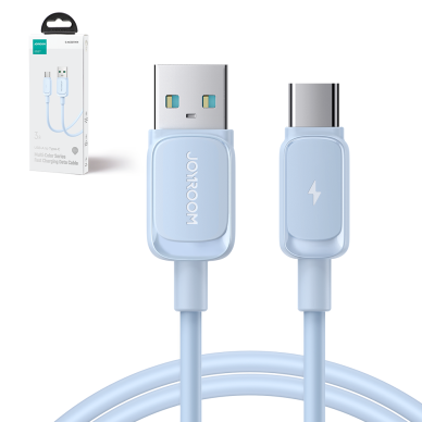 USB cable - USB C 3A 1.2m Joyroom S-AC027A14 - Mėlynas 1