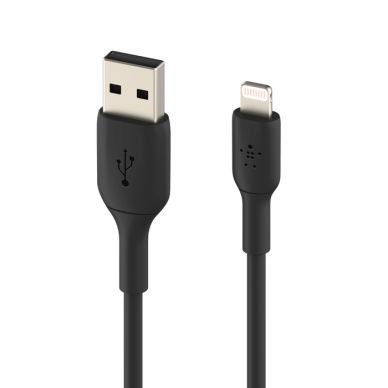 USB kabelis Belkin Boost Charge USB-A to Lightning 1.0m juodas