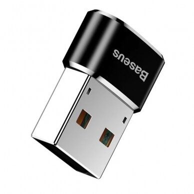 [Užsakomoji prekė] Adapteris OTG Type-C į USB - Baseus (CAAOTG-01) - Juodas 5