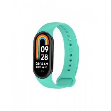 [Užsakomoji prekė] Apyrankė skirta Xiaomi Smart Band 8 / 8 NFC - Techsuit Watchband (W014) - Teal Žalia