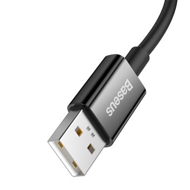 [Užsakomoji prekė] Įkrovimo Kabelis USB į Type-C 65W, 2m - Baseus Superior Series (CAYS001001) - Juodas 1