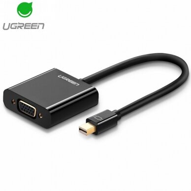 [Užsakomoji prekė] Convertor Mini DisplayPort į VGA 1080P - Ugreen (10459) - Juodas 5