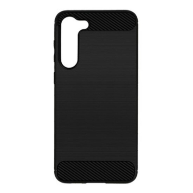 [Užsakomoji prekė] Dėklas Samsung Galaxy S23 FE - Techsuit Carbon Silicone - Juodas 1