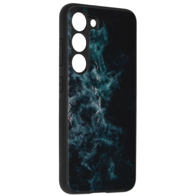 [Užsakomoji prekė] Dėklas Samsung Galaxy S23 FE - Techsuit Glaze Series - Mėlynas Nebula 1