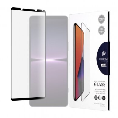 [Užsakomoji prekė] Ekrano apsauga skirta Sony Xperia 1 V - Dux Ducis Tempered Glass - Juodas