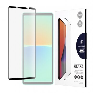 [Užsakomoji prekė] Ekrano apsauga skirta Sony Xperia 10 V - Dux Ducis Tempered Glass - Juodas