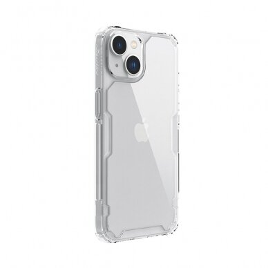 [Užsakomoji prekė] Dėklas skirtas iPhone 14 - Nillkin Nature TPU Pro Case - permatomas 1