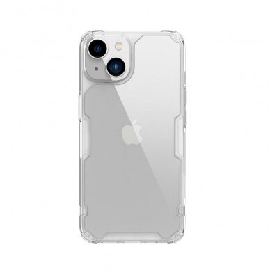 [Užsakomoji prekė] Dėklas skirtas iPhone 14 - Nillkin Nature TPU Pro Case - permatomas 4