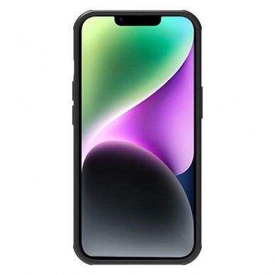 [Užsakomoji prekė] Dėklas skirtas iPhone 14 - Nillkin Super Frosted Shield Pro - Juodas  1