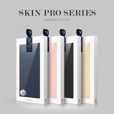 [Užsakomoji prekė] Dėklas skirtas iPhone 14 Plus - Dux Ducis Skin Pro - Juodas  6